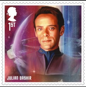 Dr. Julian Bashir Stamp - Royal Mail