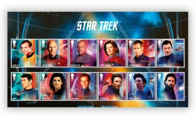 Royal Mail Star Trek Character Stamps